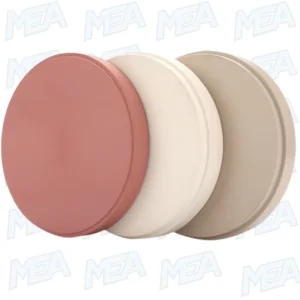 Lodden PEEK Block Dental Material CAD CAM in Gingival and Yellow Shades