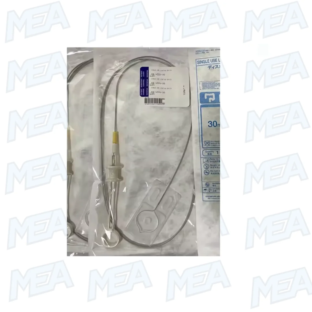 Olympus Medical Endoscope Disposable Ligation Device HX-400U-30 2 Olympus HX-400U-30 endoscopic PolyLoop ligating device sterile single-use medical accessory