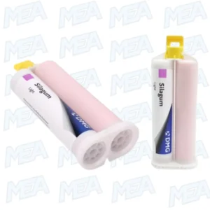 Professional VPS dental impression material with silicone soft putty and light-body wash for accurate dental restorations