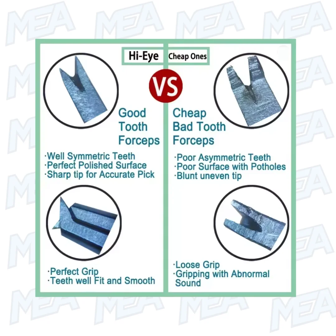 St. Martin Corneal Forceps Precision Ophthalmic Surgical Instruments For Corneal Suturing 2 St. Martin Corneal Forceps toothed tip for ophthalmic surgery