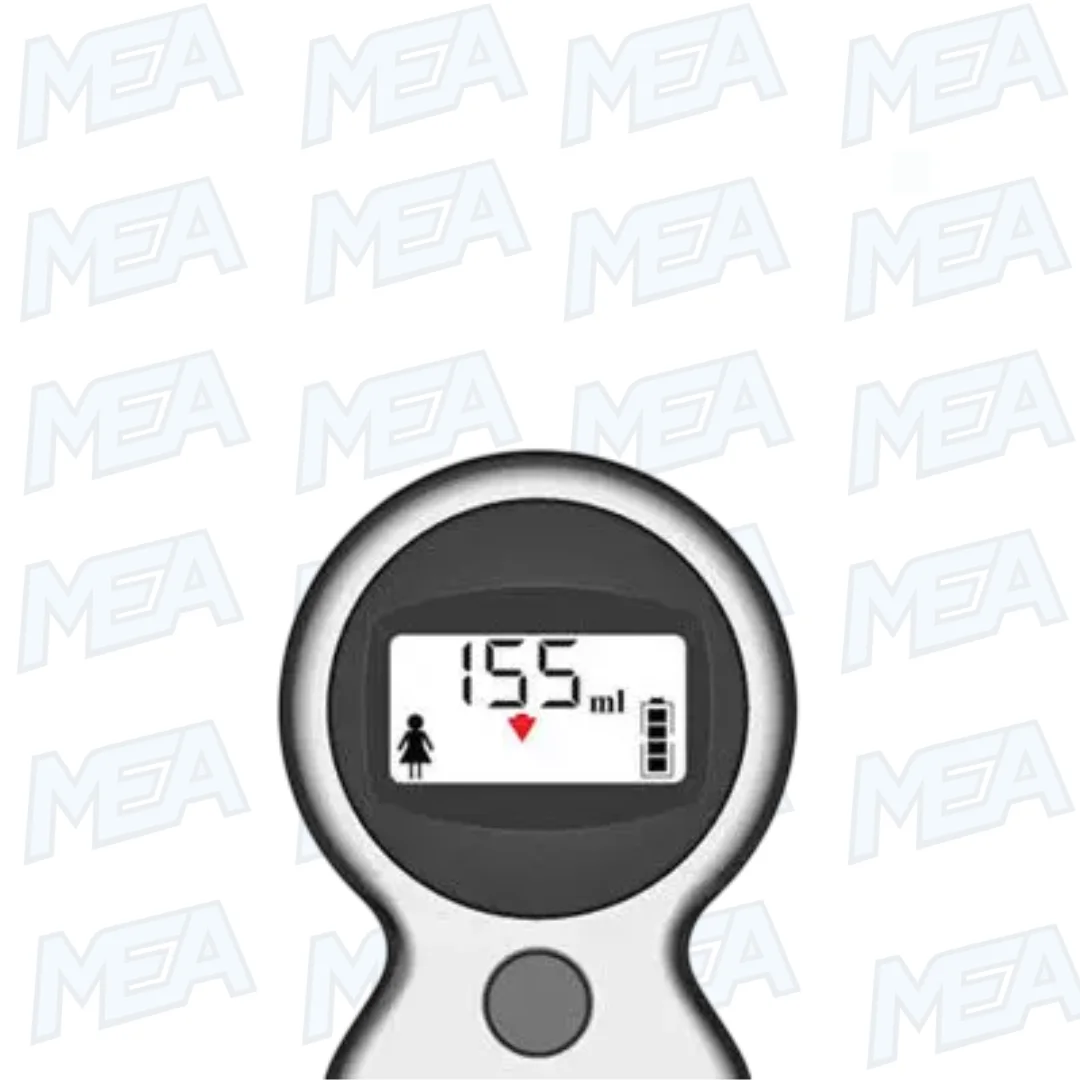 Hand-held bladder scanner BladderScan® BVI 6400 2 Verathon BladderScan BVI 6400 ultrasound bladder volume scanner used in hospital for non-invasive urinary retention diagnosis