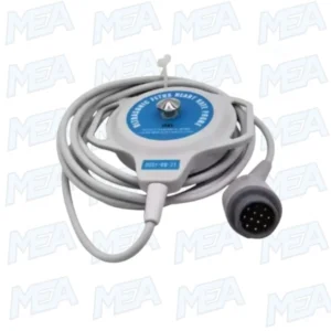 GE Corometrics 2264HAX TOCO and 5700HAX ultrasound transducer for fetal monitoring with 3m TPU cable