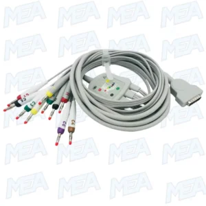 GE Marquette MAC series ECG 10 lead DB15 patient trunk cable compatible for MAC 400 to MAC 2000 systems