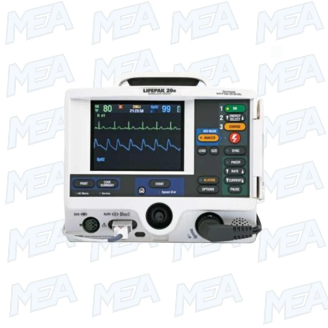 Lifepak 20E Defibrillator / Monitor Advanced Biphasic AED & Manual Defibrillator For Clinical And Emergency Use 1 Lifepak 20E defibrillator monitor with AED and manual mode for hospital emergency use