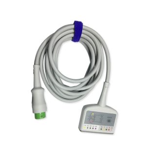12-lead ECG Trunk Cable IEC for Mindray 0010-30-42722 3.0m, Reusable, Defib-Proof