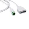 3/5-lead ECG Trunk Cable AHA/IEC for Mindray 0010-30-43127 Reusable, ESU-Proof 2 0010 30 43127