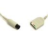 3/5-lead ECG Trunk Cable AHA/IEC for Mindray 0010-30-43134 Reusable 2 0010 30 43134