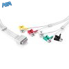 5-lead ECG Leadwire Set with Grabber/Pinch end IEC for Mindray 009-004789-00 Reusable 2 009 004789 00
