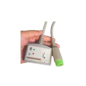 10-lead ECG Trunk Cable IEC for Edan 01.57.471168018 2.6m, Reusable, Defib-Proof, TPU