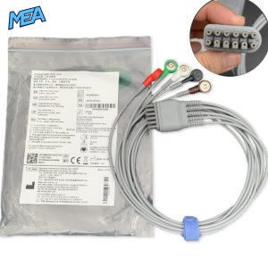 5-lead ECG Leadwire Set with Snap end AHA for Edan 02.04.241961 Reusable