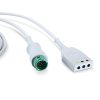 3-lead ECG Trunk Cable AHA/IEC for Mindray 040-000754-00 Reusable, ESU-Proof, TPU, Neonatal/Pediatric 2 040 000754 00