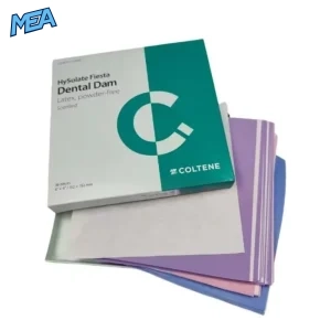 36Pcs/Box Dental COLTENE HySolate Natural Latex Rubber Dams 6"x6" 152×152mm Blue/Green Non Sterile Oral Care Materials - view 2