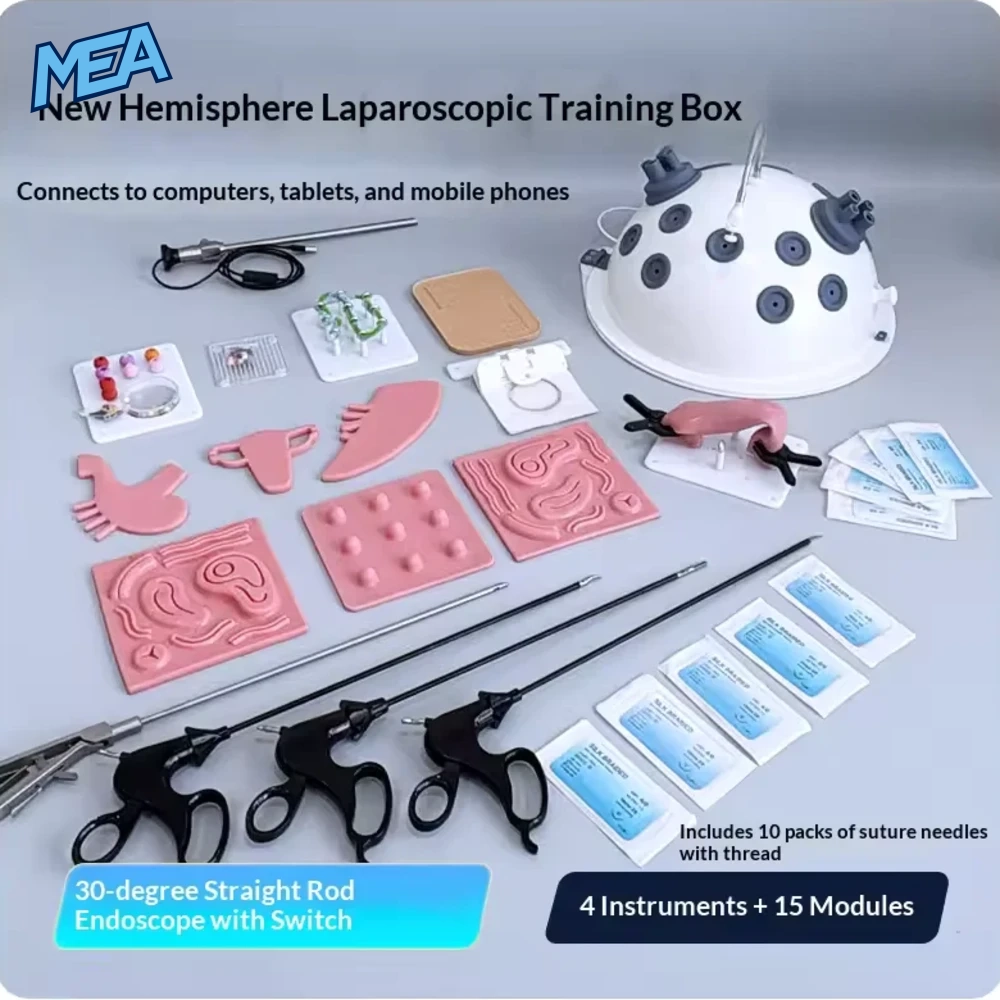 Laparoscopic Trainer Endoscopy Training Box Laparoscopy Simulator Laparoscope For Suture Skill Practice 22 Laparoscopic Trainer Endoscopy Training Box Laparoscopy Simulator Laparoscope For Suture Skill Practice - view 12