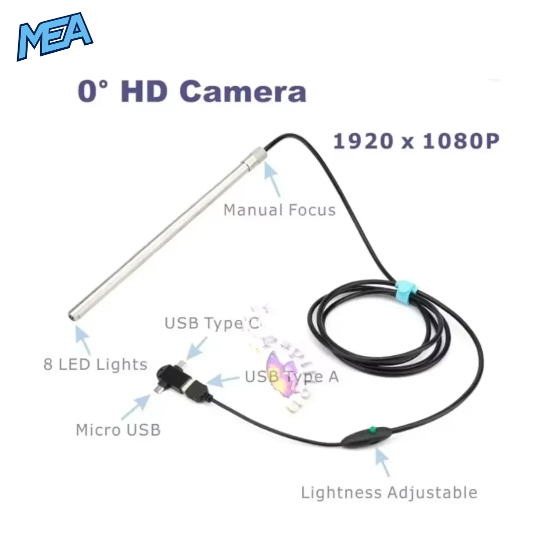 1080P HD endoscope camera laparoscopic trainer simulator kit with LED light and portable foldable design