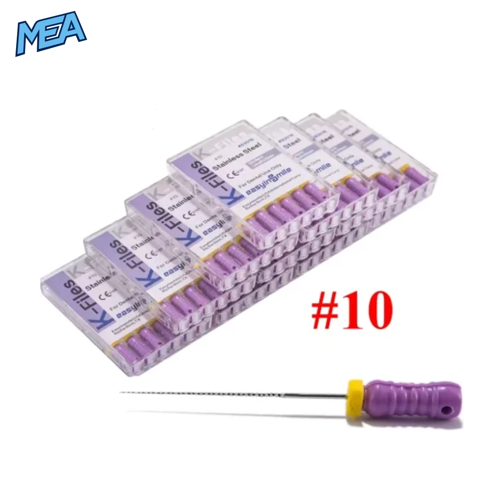 60Pc Dental K Files Endo Root Canal Hand Use K Files #6 #8 #10 #15 #20 #25 #30 #15-40 #45-80 Stainless Dentist Tool 6 60Pc Dental K Files Endo Root Canal Hand Use K Files #6 #8 #10 #15 #20 #25 #30 #15-40 #45-80 Stainless Dentist Tool - view 4