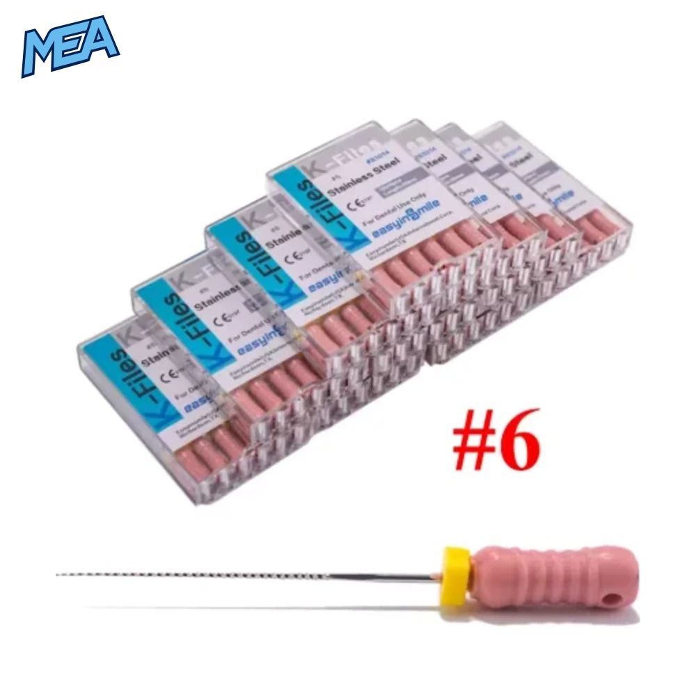 60Pc Dental K Files Endo Root Canal Hand Use K Files #6 #8 #10 #15 #20 #25 #30 #15-40 #45-80 Stainless Dentist Tool 2 60Pc Dental K Files Endo Root Canal Hand Use K Files #6 #8 #10 #15 #20 #25 #30 #15-40 #45-80 Stainless Dentist Tool - view 2