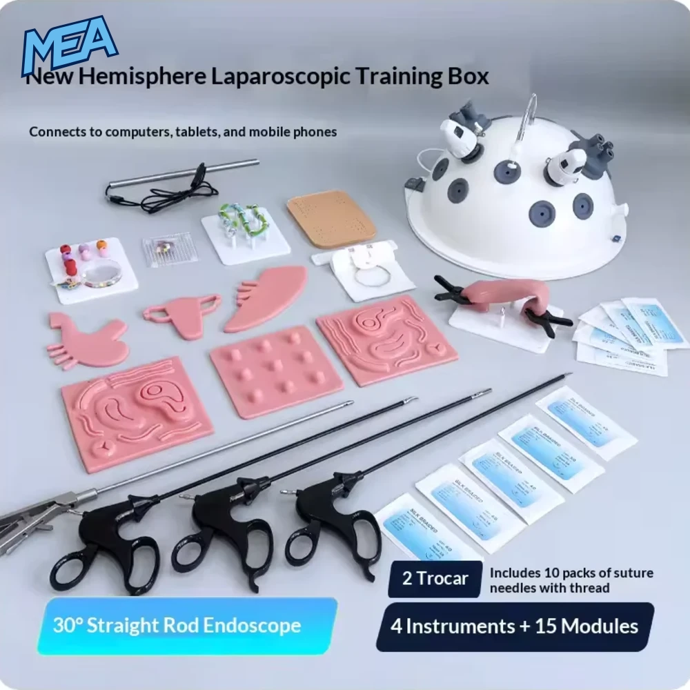 Laparoscopic Trainer Endoscopy Training Box Laparoscopy Simulator Laparoscope For Suture Skill Practice 26 Laparoscopic Trainer Endoscopy Training Box Laparoscopy Simulator Laparoscope For Suture Skill Practice - view 14