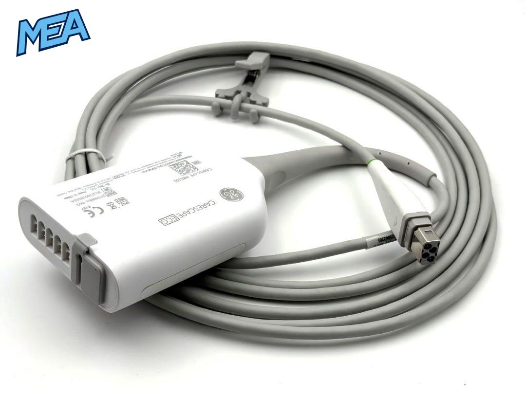 ECG Trunk Cable AHA for GE Healthcare 2099884-001 1.8m, Reusable - Image 2