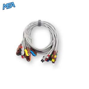 ECG Leadwire Set with Grabber/Pinch end AHA for GE Healthcare 2104749-001 Reusable