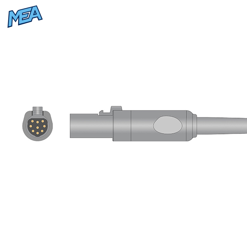 3-lead ECG Trunk Cable AHA for CASMed 01-02-0305 Reusable, 2.5m, used with Safety Din Leadwire 4 3-lead ECG Trunk Cable AHA for CASMed 01-02-0305 Reusable, 2.5m, used with Safety Din Leadwire - Image 3
