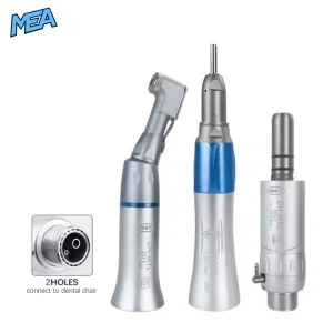 Dental EX-203C Low Speed Handpiece Kit Straight Contra Angle 2/4 Hole Air Turbine 1:1 Direct Drive External Channel Fit - view 2