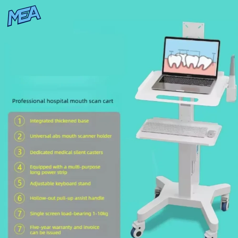 Medical Dental Salon Trolley Cart Mobile Operating Room Equipment Storage Cart (2-Layer, 3-Layer & Drawer Options) 2 Medical Dental Salon Trolley Cart Mobile Operating Room Equipment Storage Cart (2-Layer, 3-Layer & Drawer Options) - view 2