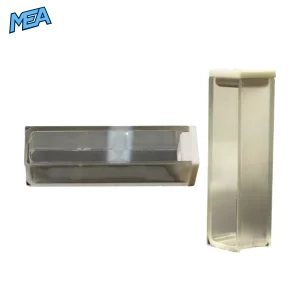 2pcs quartz cuvette cell set 3.5ml for spectrophotometer chemical and UV analysis