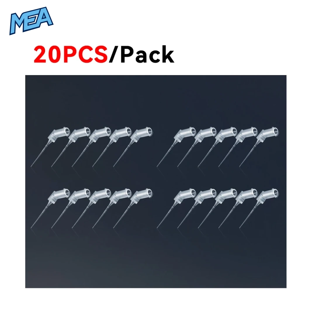 30G Endo Irrigation Needle Tips 0.3mm Side-Vented Root Canal Irrigation Tips (10/20/30 Pcs) 10 30G endo irrigation needle tips 20 pack