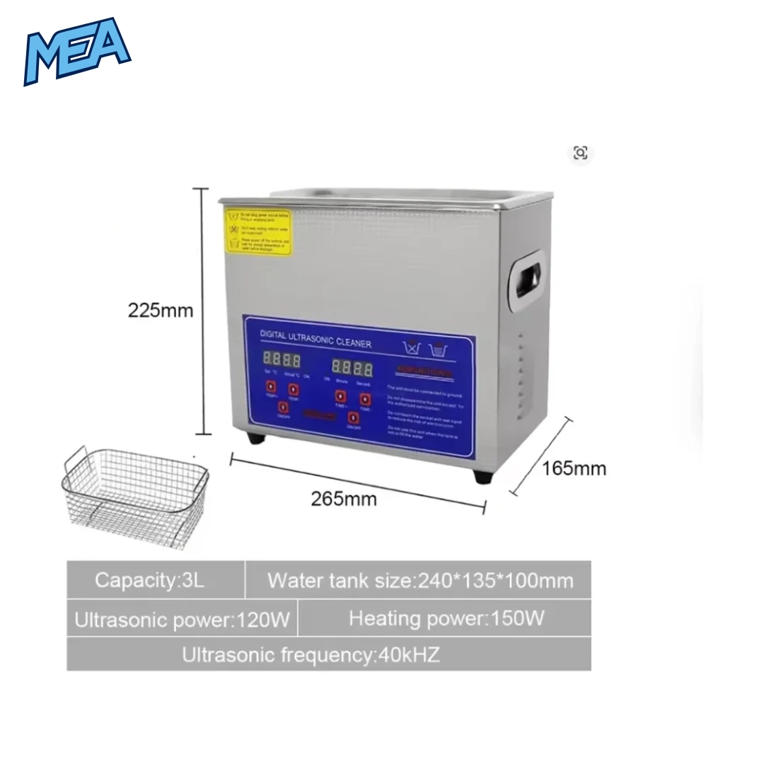 Ultrasonic Cleaner 2L 3L 6L 10L Ultrasound Bath For Glasses Jewelry Lens Board Cleaner Ultrasonic Washing Machine Dishwa - view 3