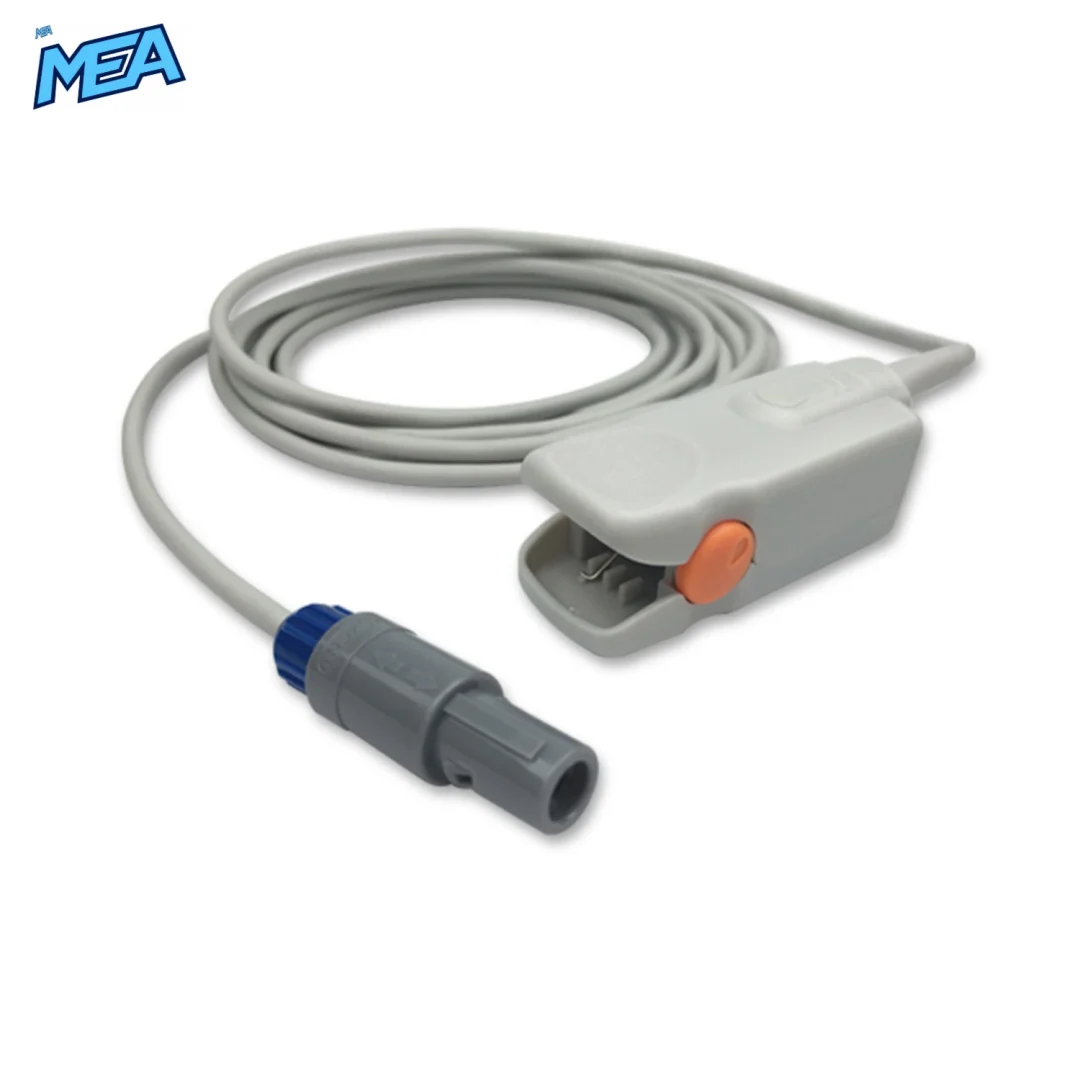 Adult Hard Shell SpO2 Sensor 3.0m for 3F Monitors Reusable, Technology: Nellcor Oxismart 2 Adult Hard Shell SpO2 Sensor 3.0m for 3F Monitors Reusable, Technology: Nellcor Oxismart view 2