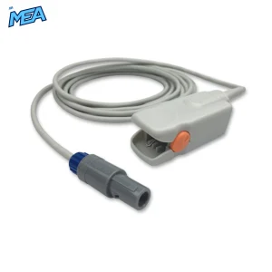 Adult Hard Shell SpO2 Sensor 3.0m for 3F Monitors Reusable, Technology: Nellcor Oxismart view 2