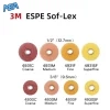 3M Sof‑Lex ExtraThin Dental Polishing Discs 4931C Coarse Grit 30pcs Bag for Composite Contouring and Polishing