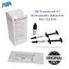 3M Transbond XT Light Cure Orthodontic Adhesive Kit 712-035 with 2x4g syringes primer brush tips dental bracket bonding system