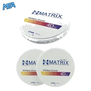 4D Pro Zirconia Disc for Dental Labs CAD CAM Milling – Super Translucent 98mm Block