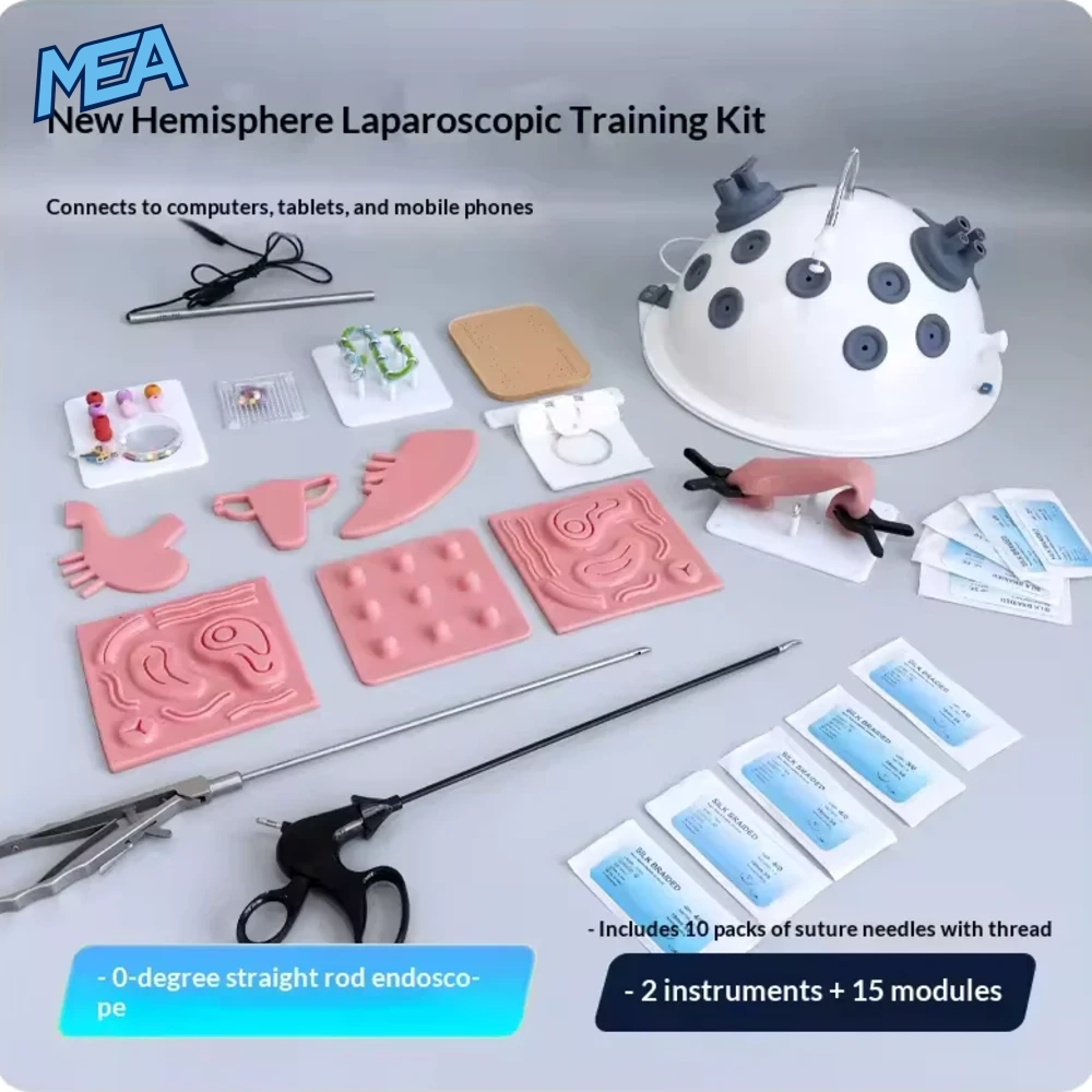 Laparoscopic Trainer Endoscopy Training Box Laparoscopy Simulator Laparoscope For Suture Skill Practice 12 Laparoscopic Trainer Endoscopy Training Box Laparoscopy Simulator Laparoscope For Suture Skill Practice - view 7