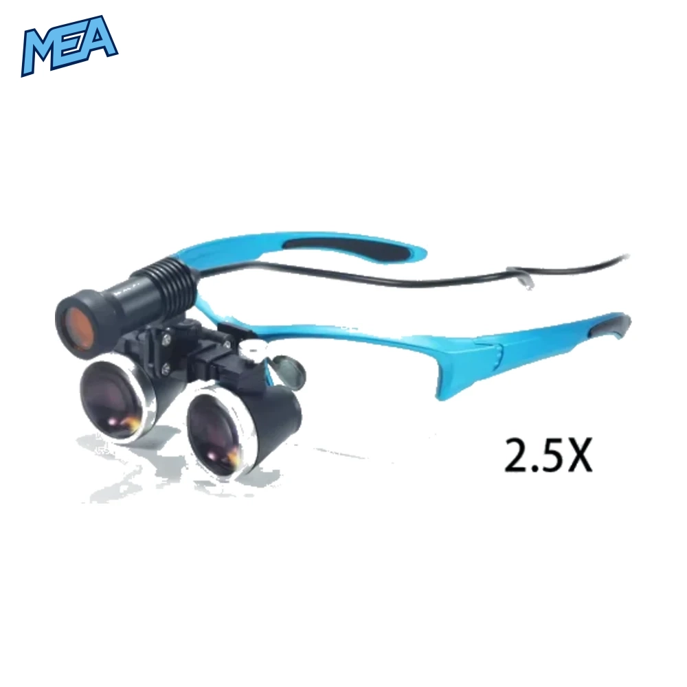 Dental Loupes 2.5/3.5x Black Magnifier Lab Medical Magnification Binocular Magnifier Headlight Headlamp 5W Seperately 16 Dental Loupes 2.5/3.5x Black Magnifier Lab Medical Magnification Binocular Magnifier Headlight Headlamp 5W Seperately - view 9