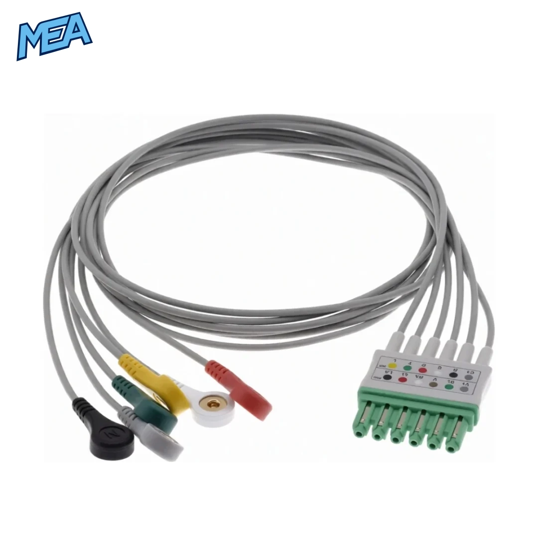 ECG 3/5/6-Lead Leadwire And Extension Cable MS16256 MP05115 MP05130 MP05131 MP05133 MP05134 MP05135 MP03401 MP03402 - view 7