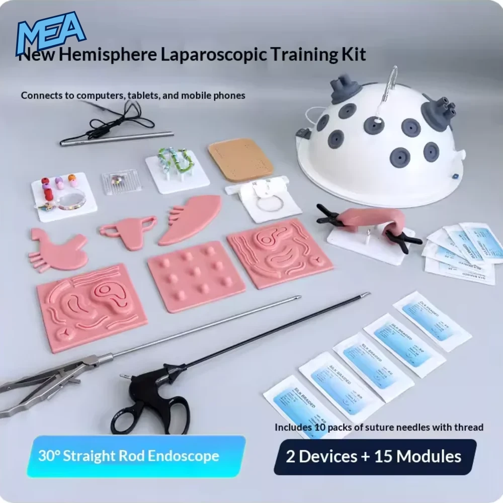 Laparoscopic Trainer Endoscopy Training Box Laparoscopy Simulator Laparoscope For Suture Skill Practice 14 Laparoscopic Trainer Endoscopy Training Box Laparoscopy Simulator Laparoscope For Suture Skill Practice - view 8