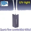 60ul-600ul Quartz Flow Cuvette Cell Path Length 1mm/2mm/5mm/10mm 13 60µL-600µL Quartz Flow Cuvette Cell with 1mm 2mm 5mm 10mm Path Length for UV-Vis Spectrophotometer Analysis