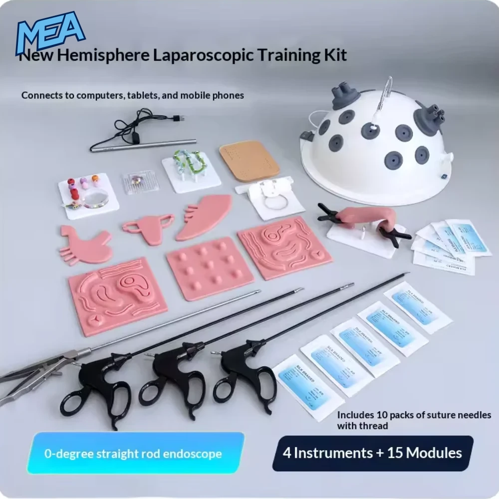 Laparoscopic Trainer Endoscopy Training Box Laparoscopy Simulator Laparoscope For Suture Skill Practice 16 Laparoscopic Trainer Endoscopy Training Box Laparoscopy Simulator Laparoscope For Suture Skill Practice - view 9