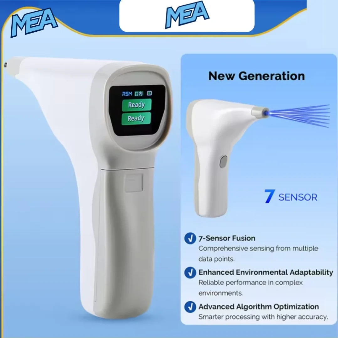 Azdent Dental Update 7 Sensors Photoelectric Colorimeter Tooth Color Comparator Digital Shade Guide Corrector High Accuracy New 1 7-Sensor Digital Dental Shade Comparator new generation photoelectric tooth color matching device