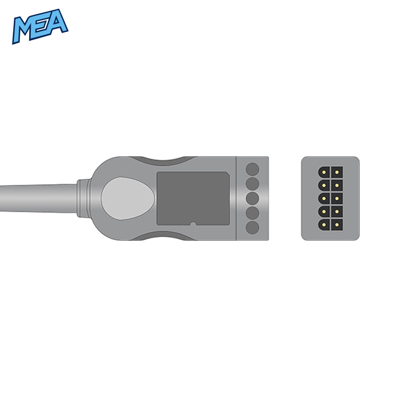 5-lead ECG Trunk Cable AHA for Datascope 0012-00-1745-01 used with Mindray Mobility Lead wire 2 5-lead ECG Trunk Cable AHA for Datascope 0012-00-1745-01 used with Mindray Mobility Lead wire - Image 2