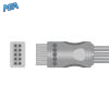 3-lead ECG Leadwire Set with Snap end AHA for Mindray (Datascope) Monitors Disposable, Limb Lead, Lead Type: Mindray Mobility, Shielded 5 826