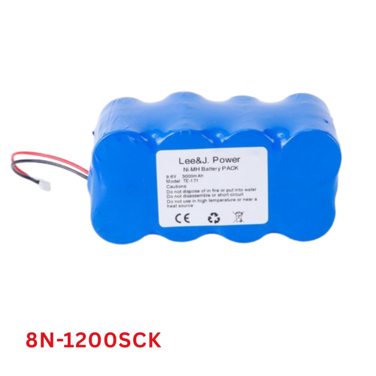 8N-1200SCK Replacement Battery for Terumo TE-171 & TE-172 – 9.6V 3000mAh 1 8N-1200SCK Replacement Battery for Terumo TE-171 & TE-172 – 9.6V 3000mAh