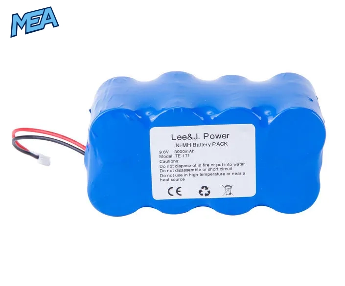 8N-1200SCK Replacement Battery for Terumo TE-171 & TE-172 – 9.6V 3000mAh 2 8N-1200SCK replacement battery for Terumo TE-171 and TE-172, 9.6V 3000mAh