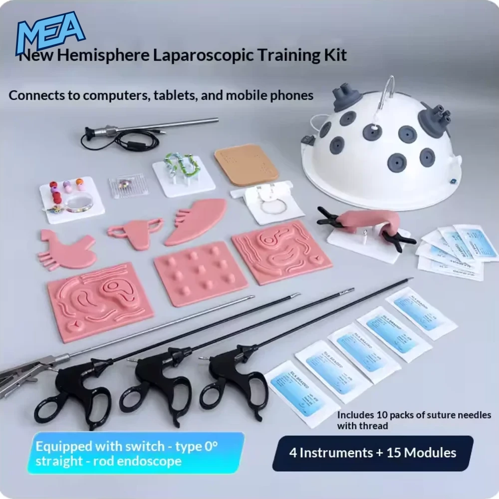 Laparoscopic Trainer Endoscopy Training Box Laparoscopy Simulator Laparoscope For Suture Skill Practice 20 Laparoscopic Trainer Endoscopy Training Box Laparoscopy Simulator Laparoscope For Suture Skill Practice - view 11