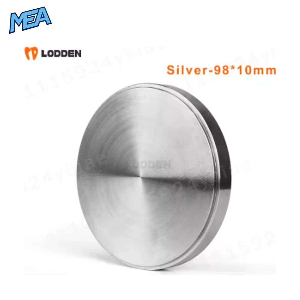 LODDEN 98mm GR5 Dental Titanium Disc For CAD CAM Titanium Block Disk Material Milling Titanium Implant Abutments Framework 2 LODDEN 98mm GR5 Dental Titanium Disc For CAD CAM Titanium Block Disk Material Milling Titanium Implant Abutments Framewo - view 2