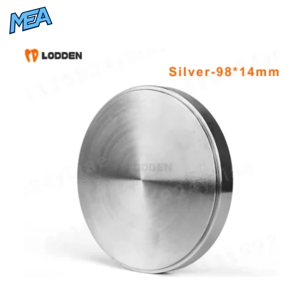 LODDEN 98mm GR5 Dental Titanium Disc For CAD CAM Titanium Block Disk Material Milling Titanium Implant Abutments Framework 6 LODDEN 98mm GR5 Dental Titanium Disc For CAD CAM Titanium Block Disk Material Milling Titanium Implant Abutments Framewo - view 4