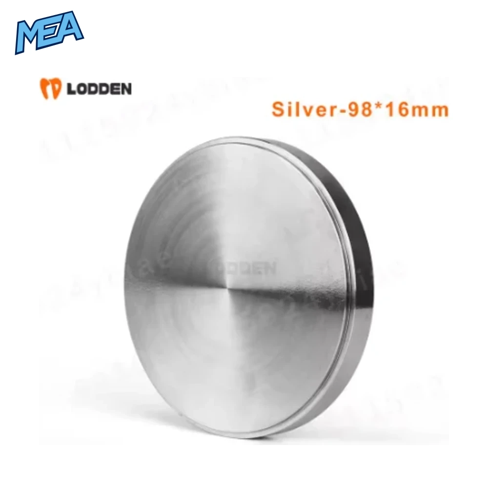 LODDEN 98mm GR5 Dental Titanium Disc For CAD CAM Titanium Block Disk Material Milling Titanium Implant Abutments Framework 8 LODDEN 98mm GR5 Dental Titanium Disc For CAD CAM Titanium Block Disk Material Milling Titanium Implant Abutments Framewo - view 5