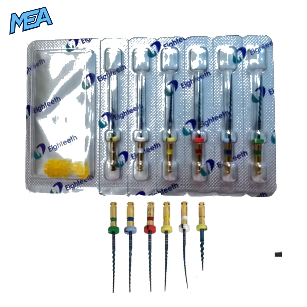 Eigh FLEX Blue Root Canal File 30 pcs /5box Dental Heat-Activated Nickel-Titanium File Dentist Endodontic Rotary Files 4 Eigh FLEX Blue Root Canal File 30 pcs /5box Dental Heat-Activated Nickel-Titanium File Dentist Endodontic Rotary Files - view 3